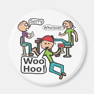 Leaving Work Magnet