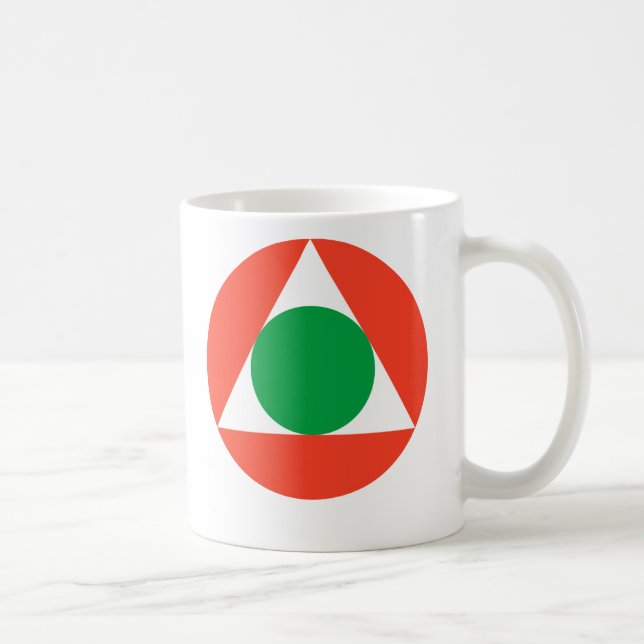Lebanese Air Force Roundel Coffee Mug (Right)