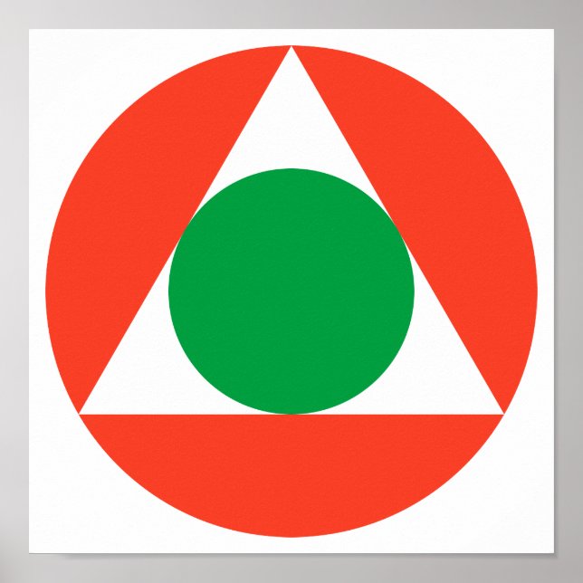 Lebanese Air Force Roundel Poster (Front)