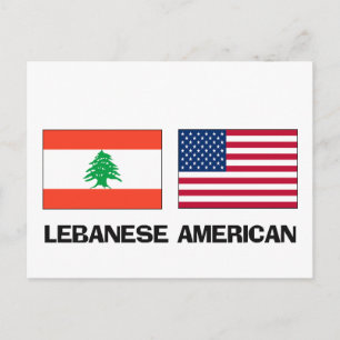 Lebanese American Postcard