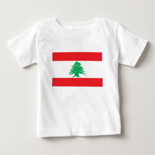 Lebanese Flag - Flag of Lebanon علم لبنان Baby T-Shirt