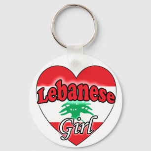 Lebanese Girl Key Ring