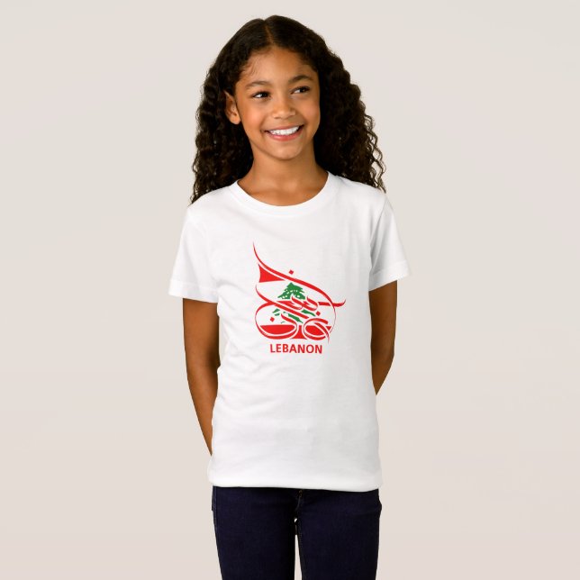 Lebanon لبنان T-Shirt (Front Full)