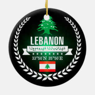 Lebanon Ceramic Tree Decoration