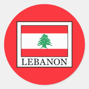 Lebanon Classic Round Sticker