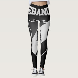 Lebanon Coat of Arms Leggings