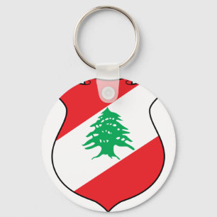 lebanon emblem key ring