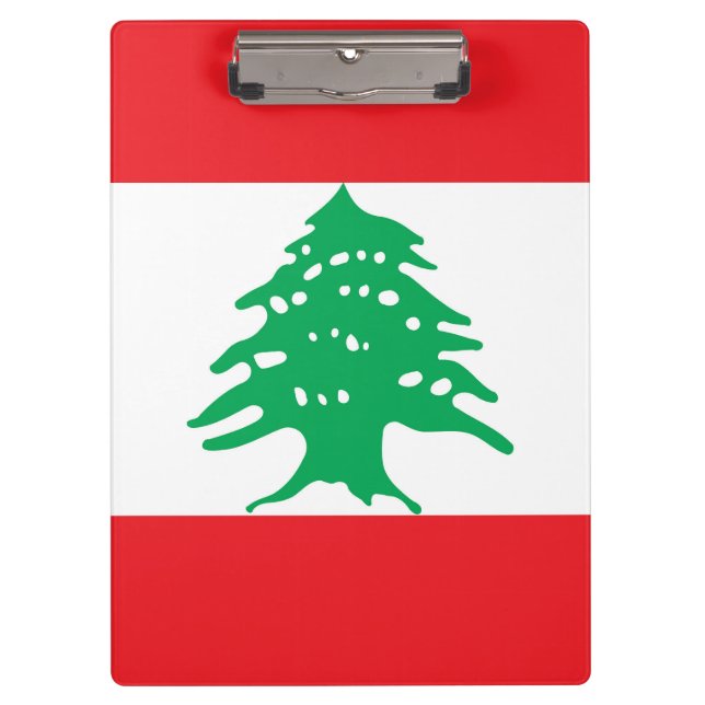 Lebanon flag clipboard (Front)