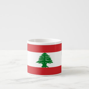 Lebanon Flag Espresso Cup