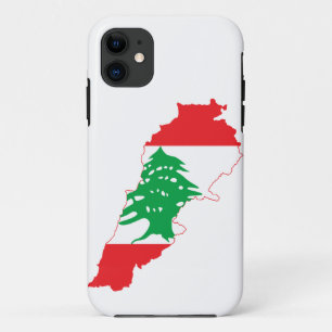 Lebanon Flag Map Case-Mate iPhone Case