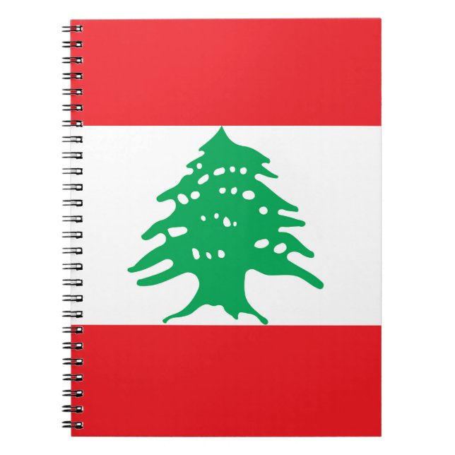 Lebanon flag notebook (Front)