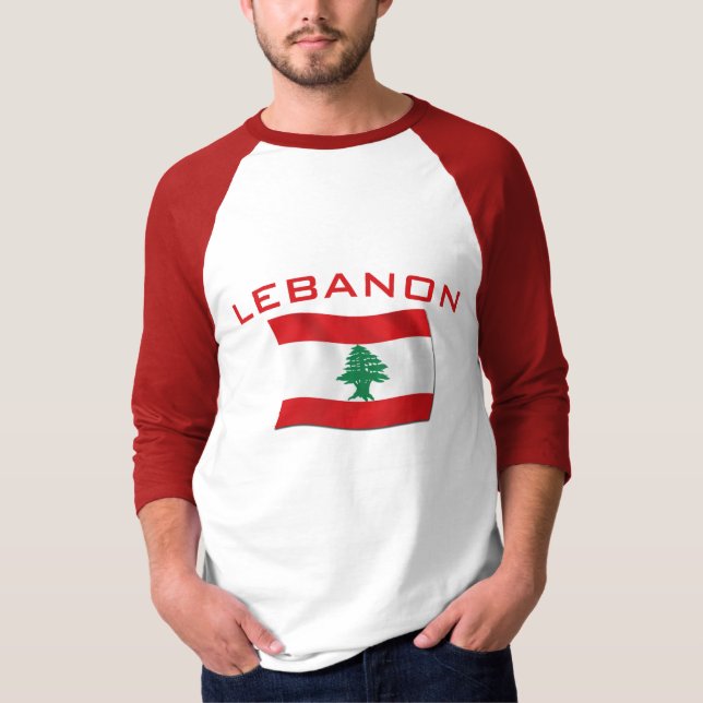 Lebanon Flag T-Shirt (Front)