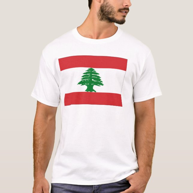 Lebanon Flag T-Shirt (Front)
