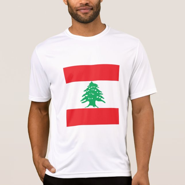 Lebanon flag T-Shirt (Front)