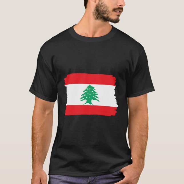 Lebanon Flag T-Shirt (Front)