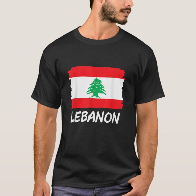 Lebanon Flag T-Shirt (Front)