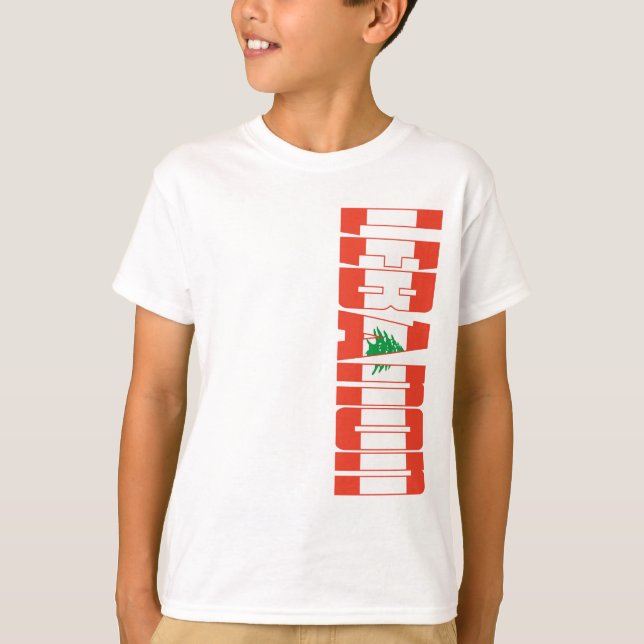 Lebanon Flag T-Shirt (Front)