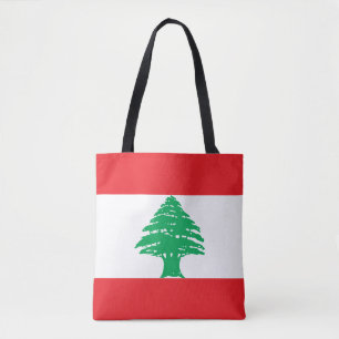 Lebanon Flag Tote Bag