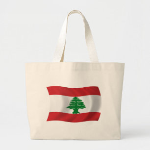Lebanon Flag Tote Bag