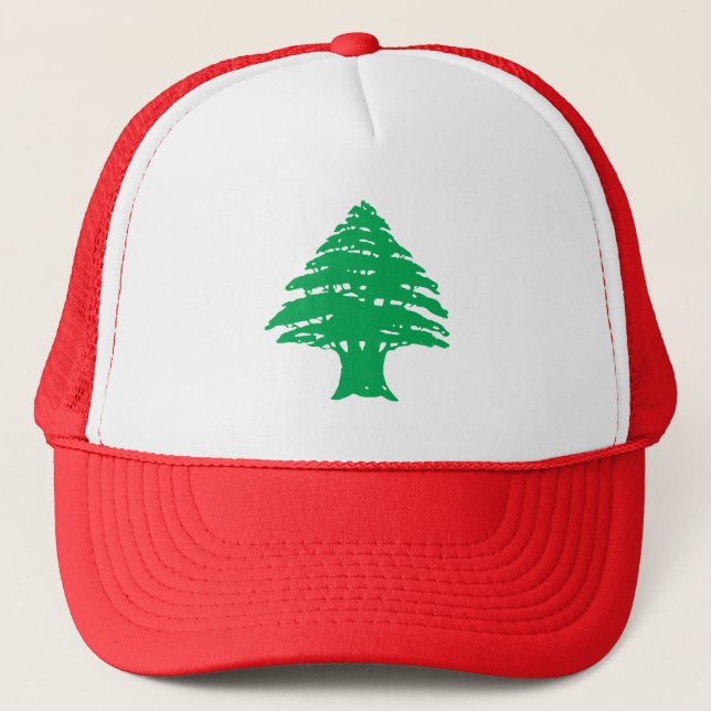 Lebanon Flag Trucker Hat (Front)