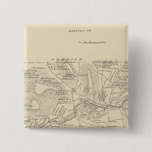 Lebanon, Grafton Co 15 Cm Square Badge