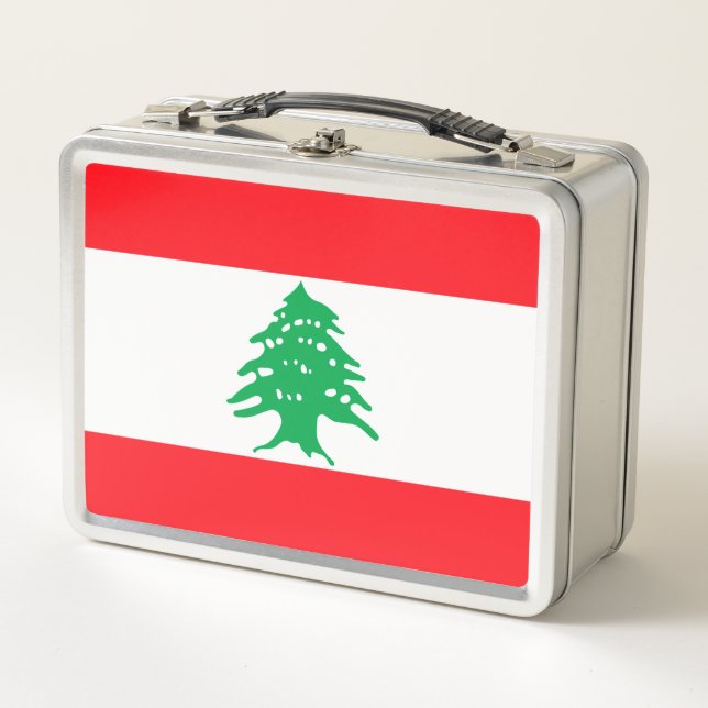 Lebanon Metal Lunch Box (Front)
