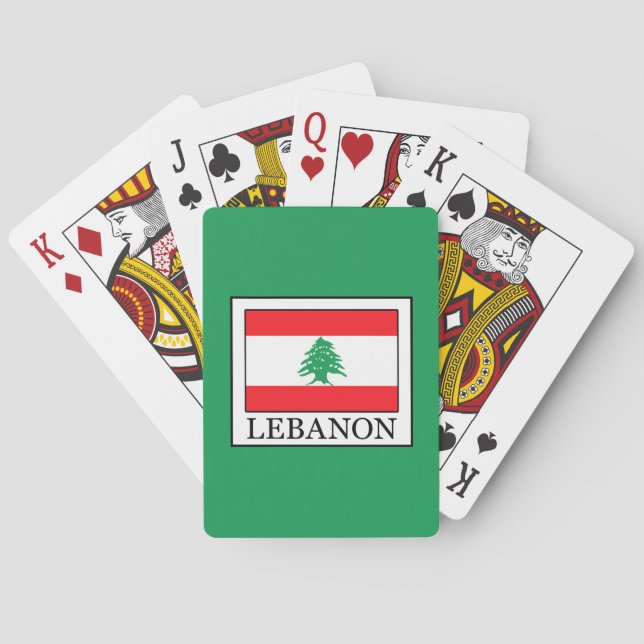 Lebanon Playing Cards (Back)