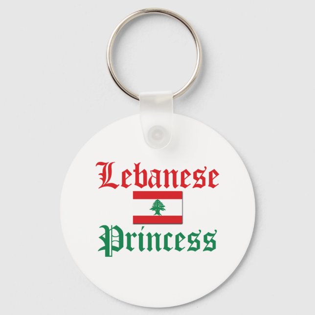 Lebanon Princess Key Ring (Front)