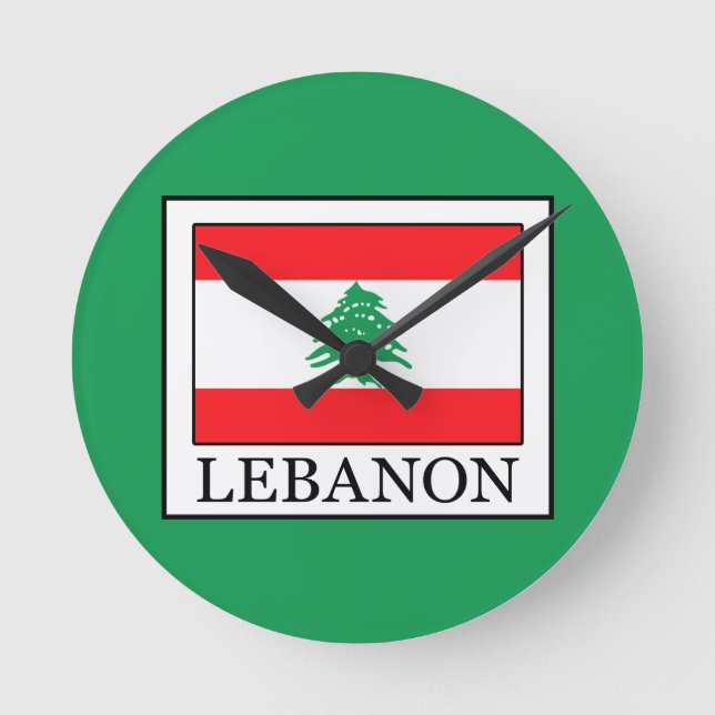 Lebanon Round Clock (Front)