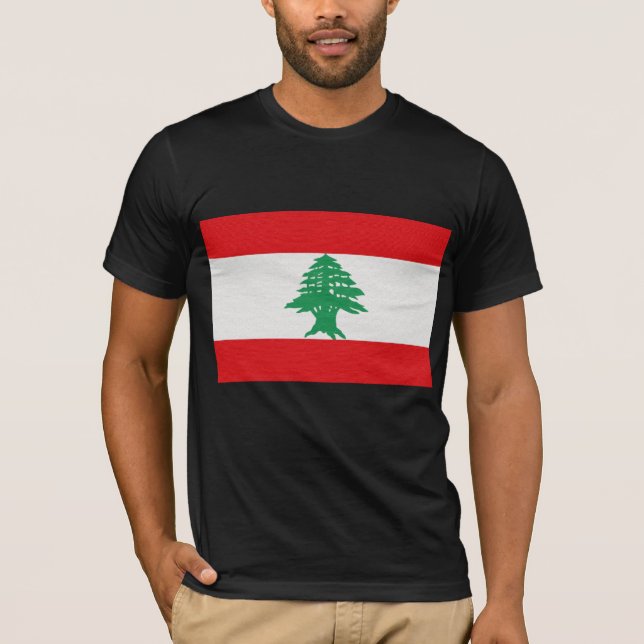 Lebanon's Flag T-Shirt (Front)
