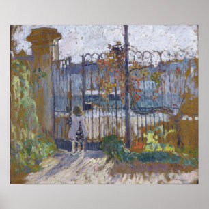 Lebasque - Nono Near The Garden Gates Poster