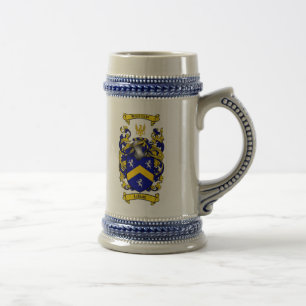 Leblanc Coat of Arms Stein / LeBlanc Crest Stein