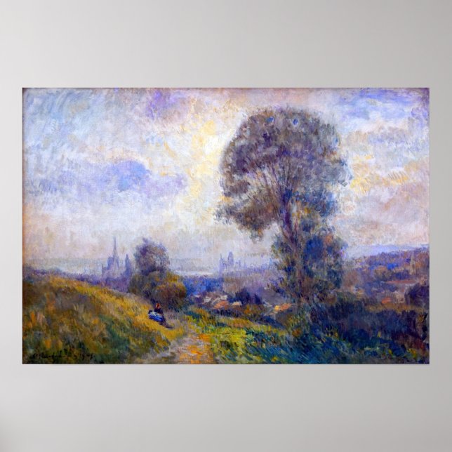 Lebourg - Mont Gargan Rouen Poster (Front)