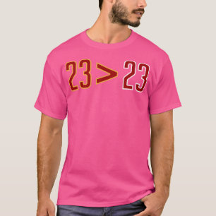 Lebron Greater Than Jordan (Black) T-Shirt