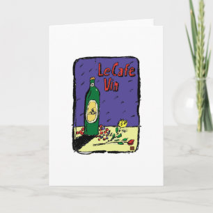 LeCafe Vin-Card Invitation