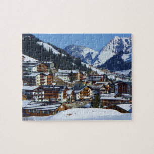 Lech am Arlberg in Austria - Puzzle