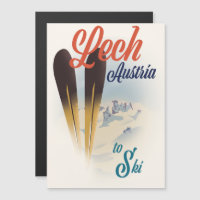 Lech Austria Ski poster