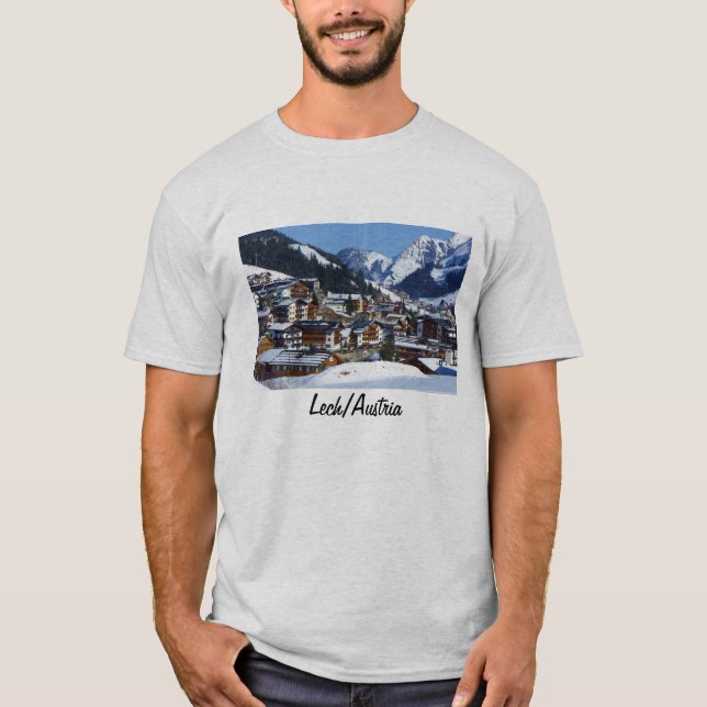 Lech in Austria am Arlberg T-Shirt (Front)