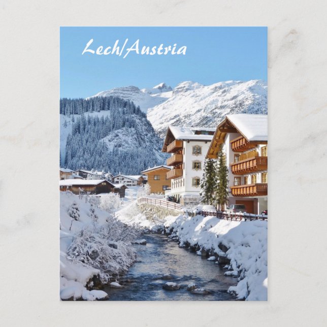 Lech in Austria - Postcard (Front)