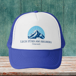 Lech Zürs Arlberg Austria ski resort outfit cap