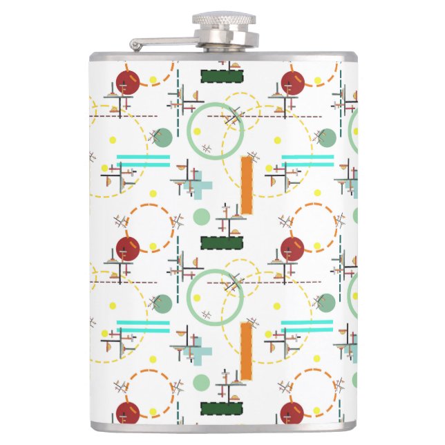 L'Echelle Hip Flask (Front)
