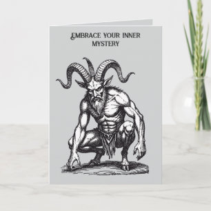 Lechies Human Goat Demon Hybrid Card