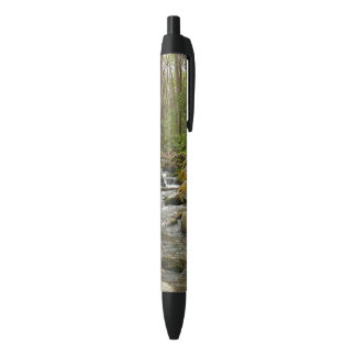 LeConte Creek at Great Smoky Mountains Black Ink Pen