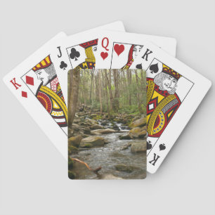 LeConte Creek at Great Smoky Mountains Playing Cards
