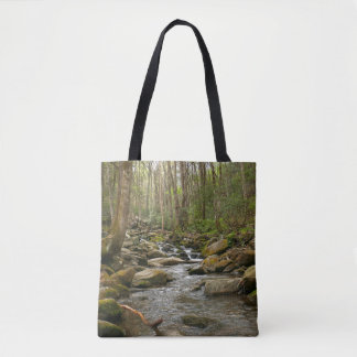 LeConte Creek at Great Smoky Mountains Tote Bag