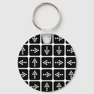 LED Arrow Square Key Ring