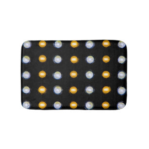 LED lights, closeup abstract background. Bath Mat