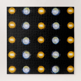 LED lights, closeup abstract background. Jigsaw Puzzle