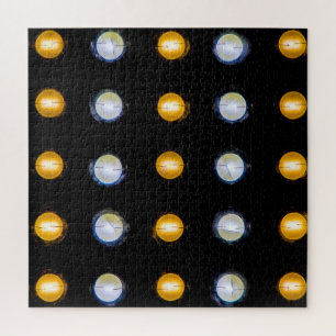 LED lights, closeup abstract background. Jigsaw Puzzle