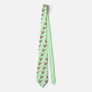 LED Santa Tie